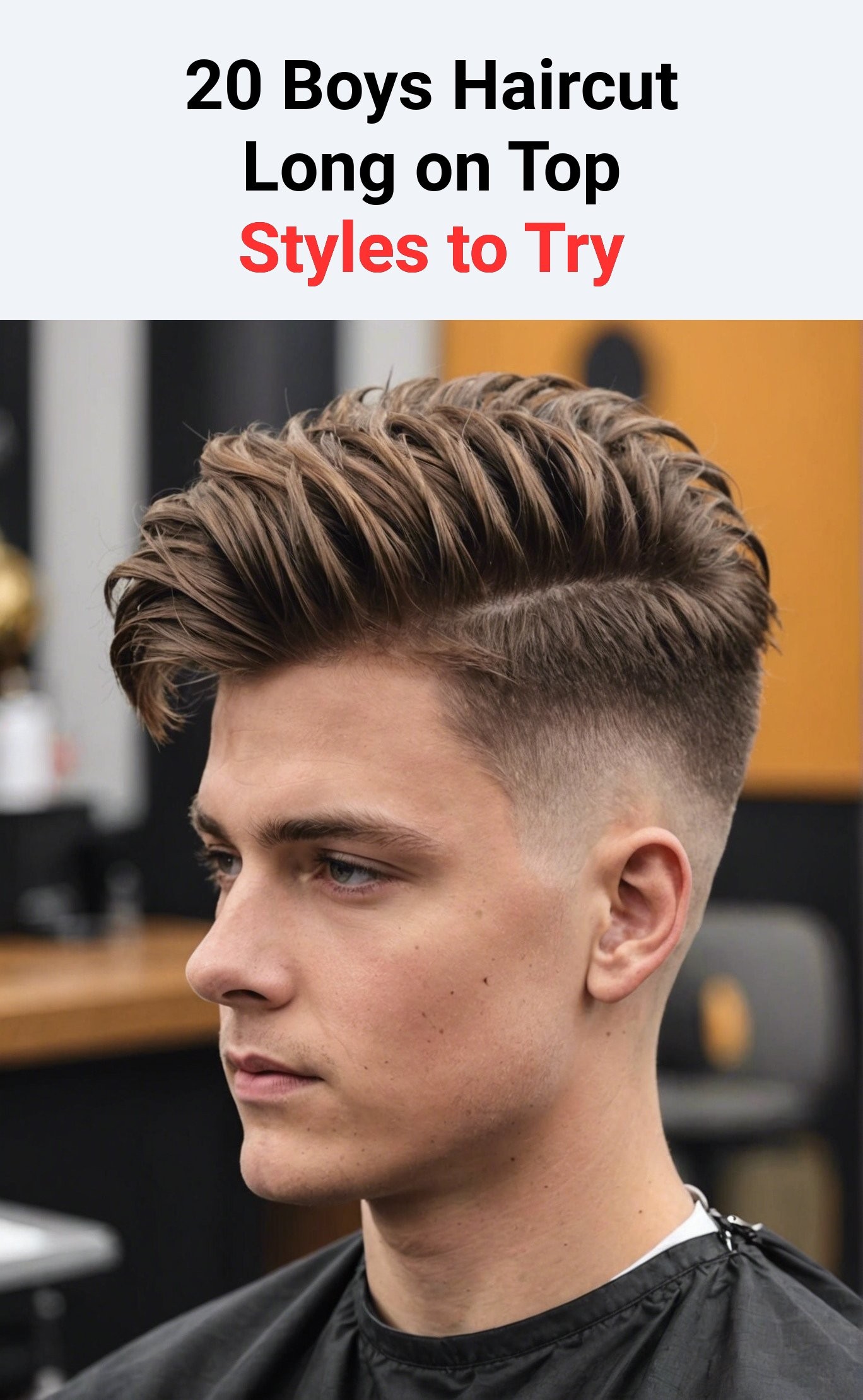 20 Boys Haircut Long on Top Styles to Try