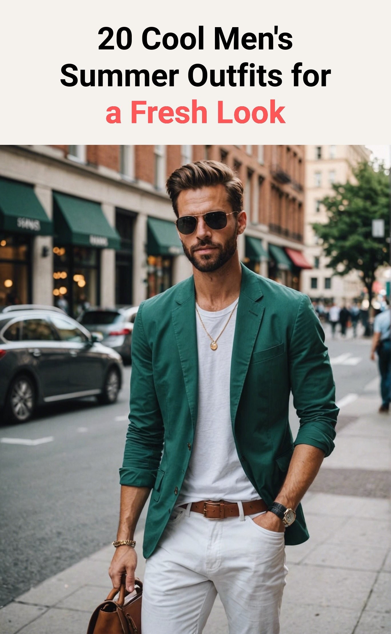 20 Cool Men's Summer Outfits for a Fresh Look