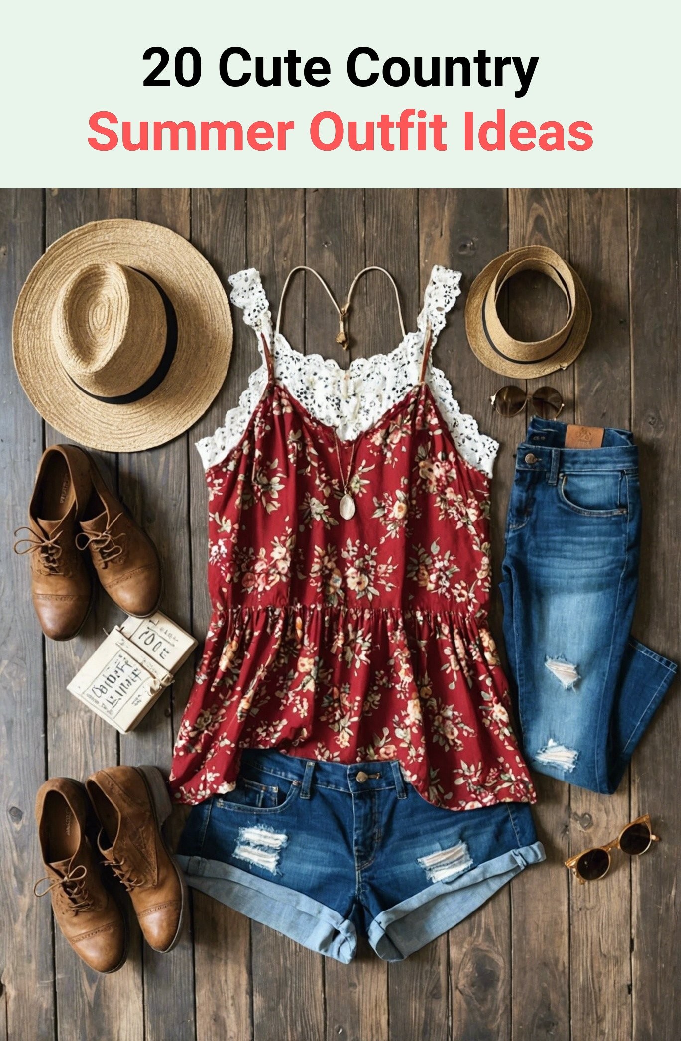 20 Cute Country Summer Outfit Ideas