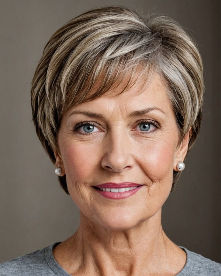 20 Fabulous Short Haircuts for Women Over 60