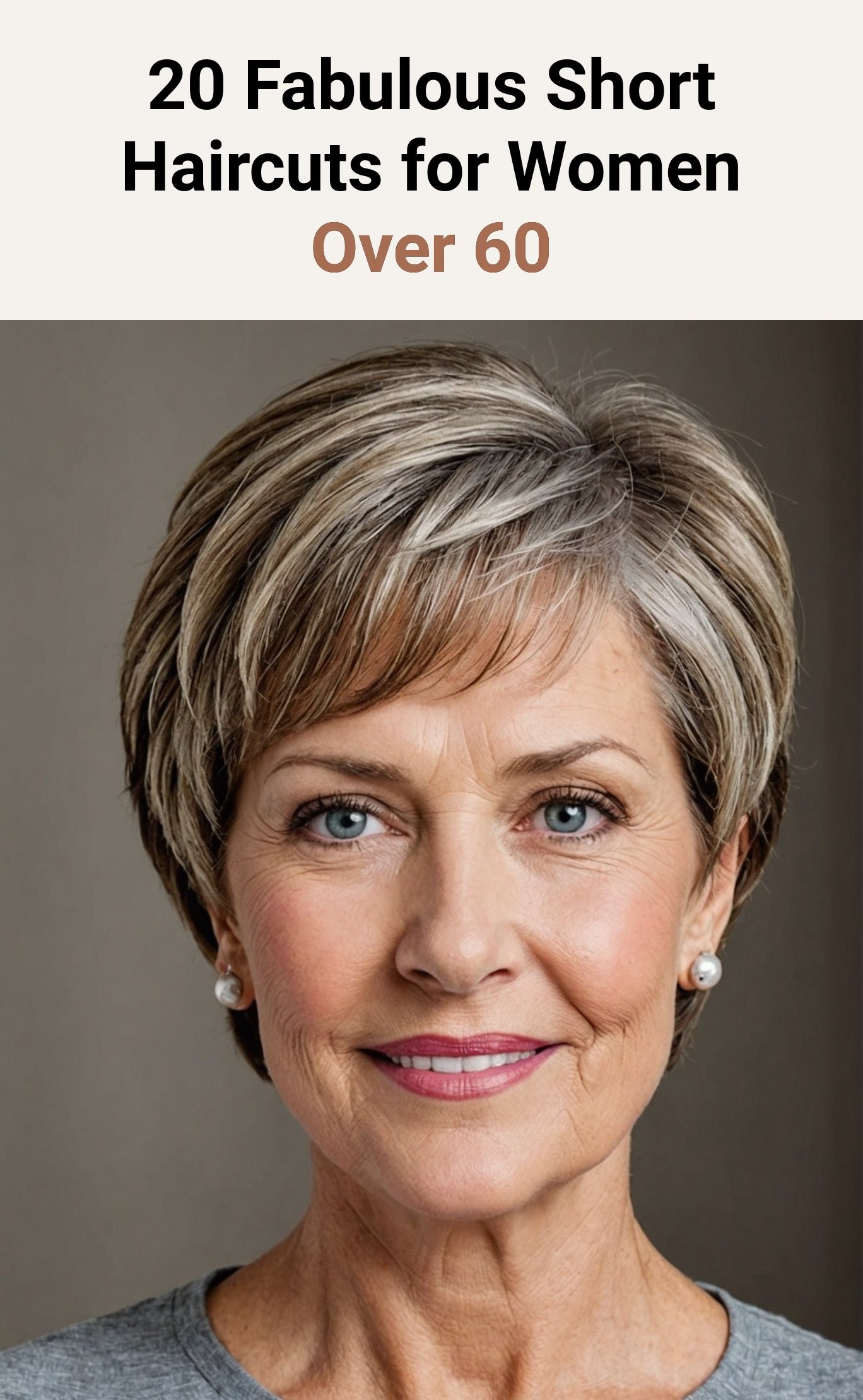 20 Fabulous Short Haircuts for Women Over 60