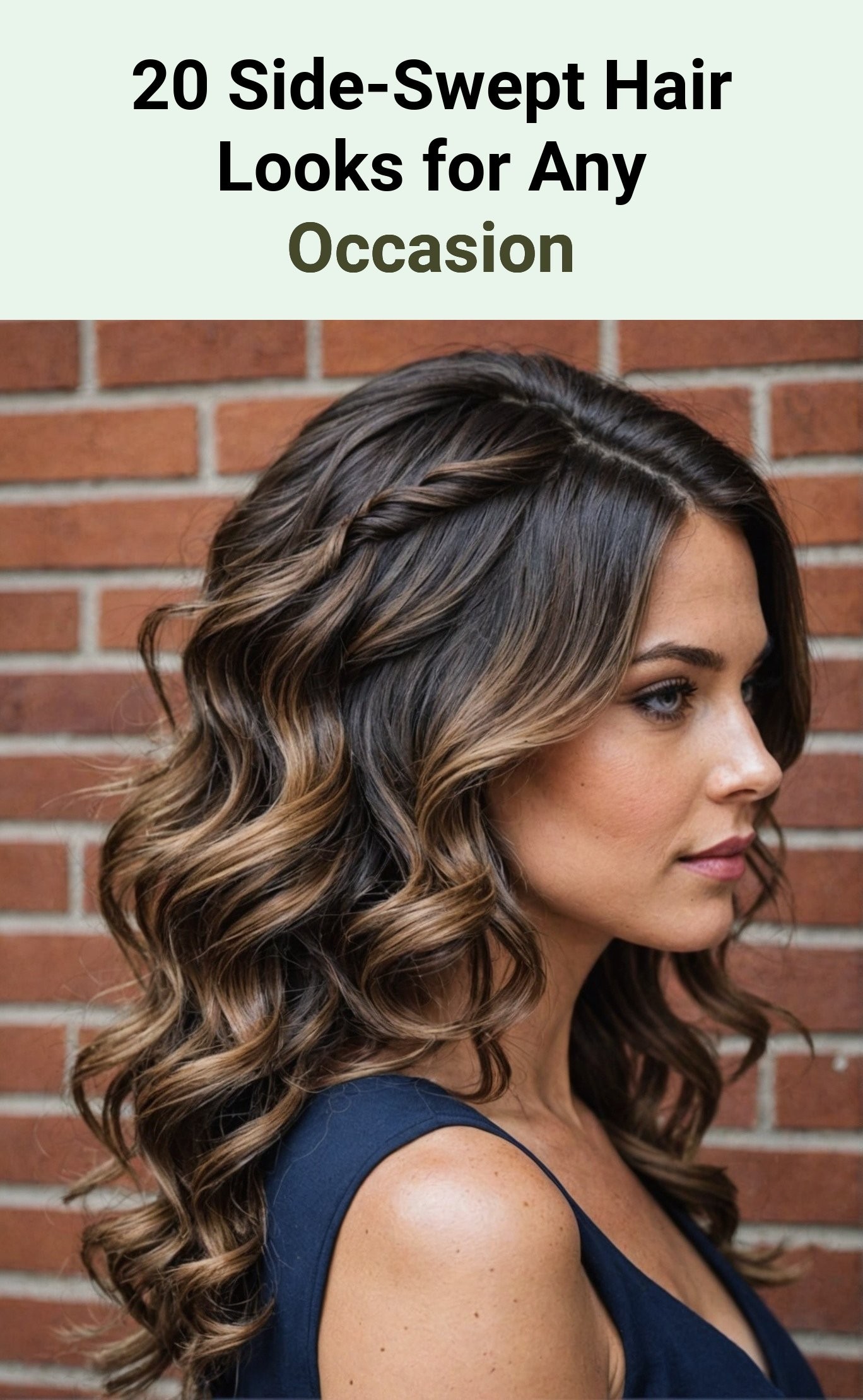 20 Side-Swept Hair Looks for Any Occasion