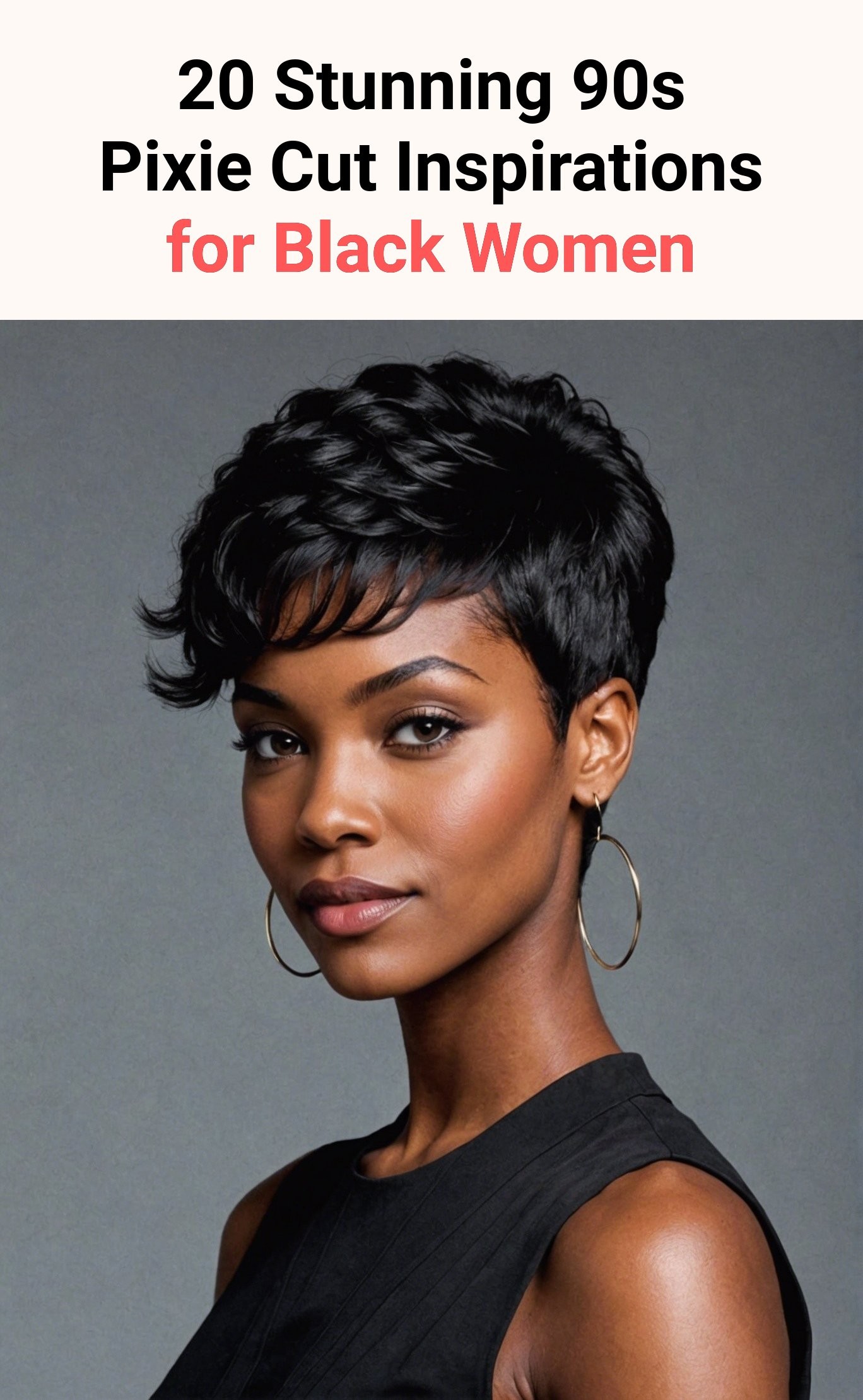 20 Stunning 90s Pixie Cut Inspirations for Black Women