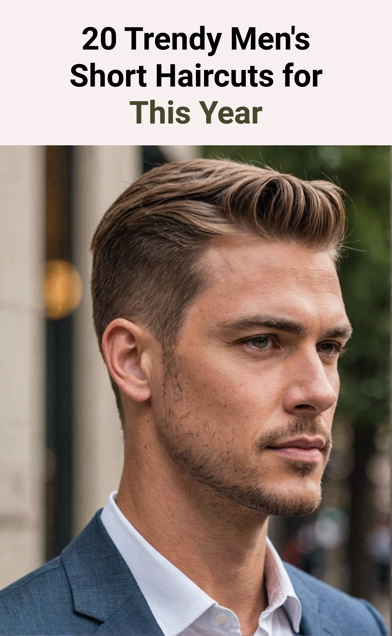 20 Trendy Men's Short Haircuts for This Year