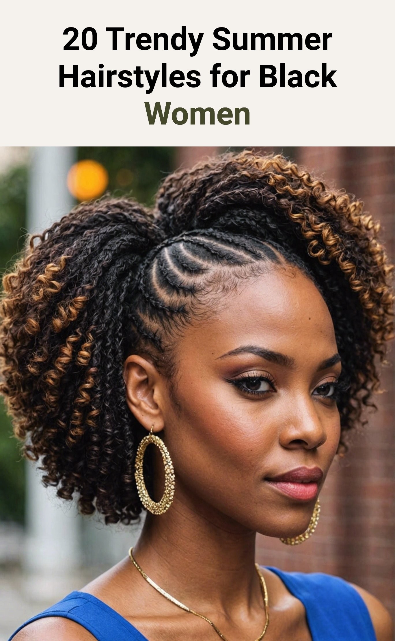 20 Trendy Summer Hairstyles for Black Women