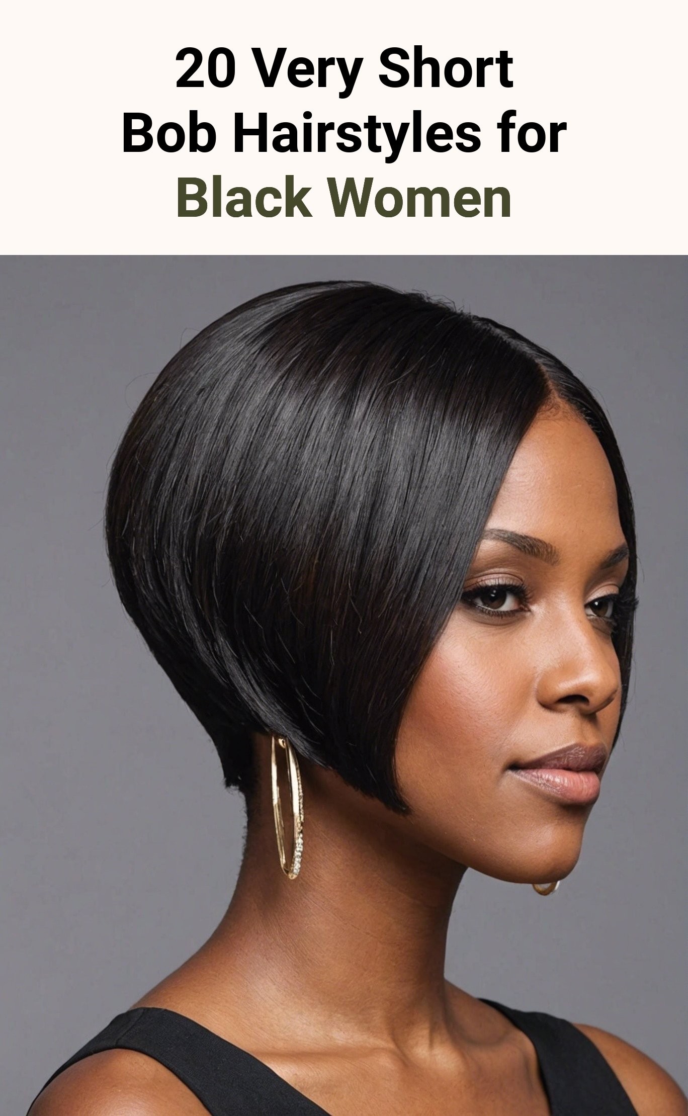 20 Very Short Bob Hairstyles for Black Women