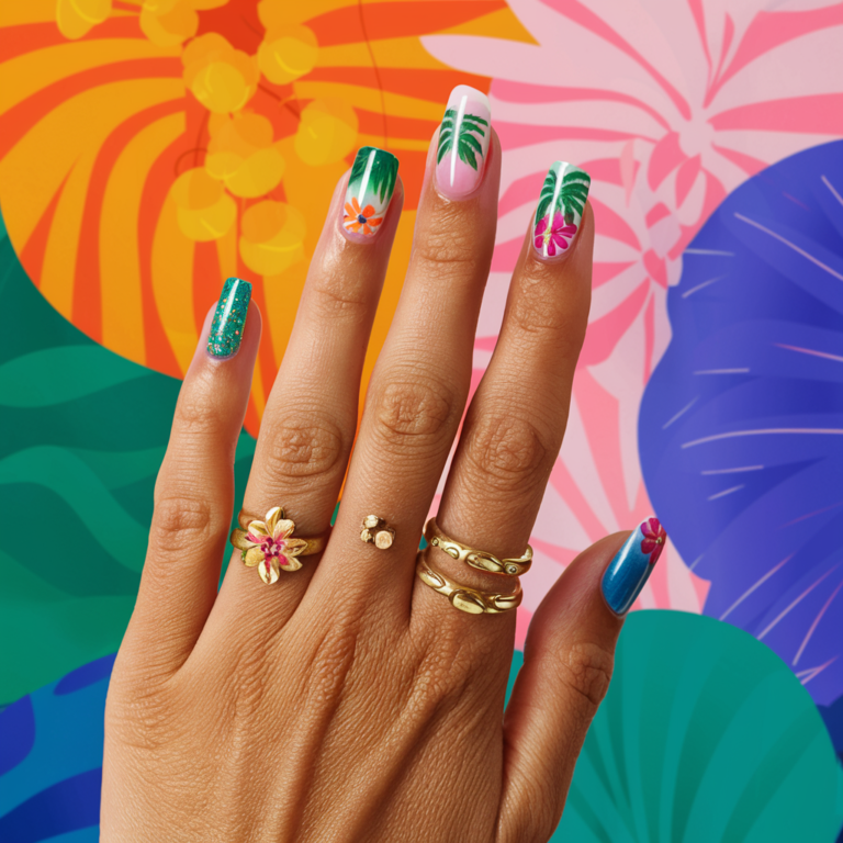 Gorgeous Dominican Nail Designs