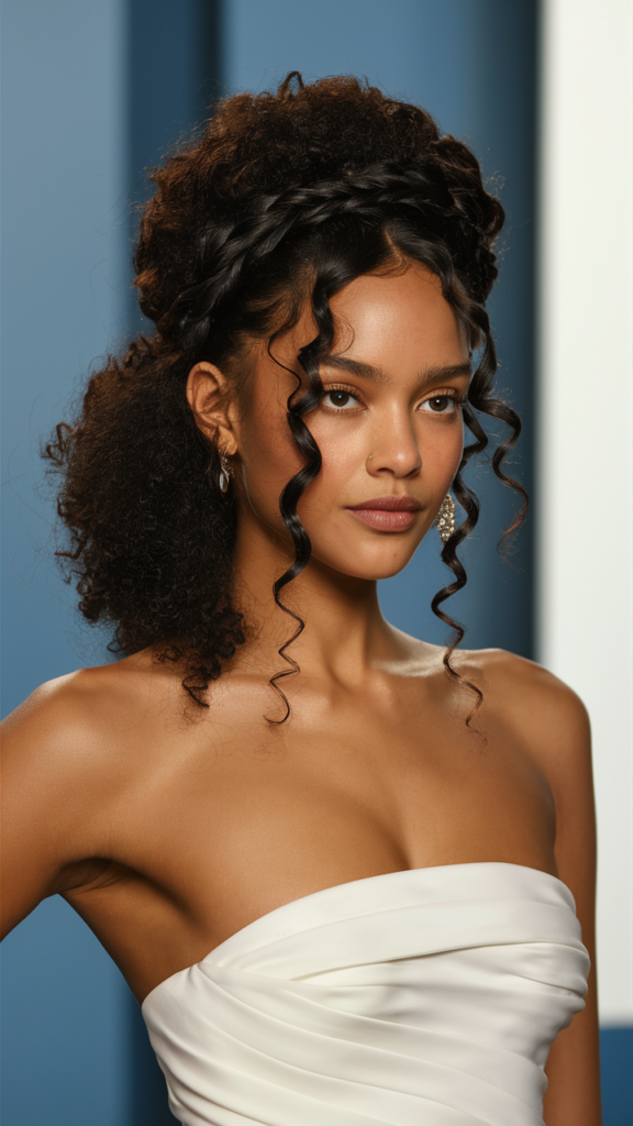 Twisted Updos for a Glamorous Finish