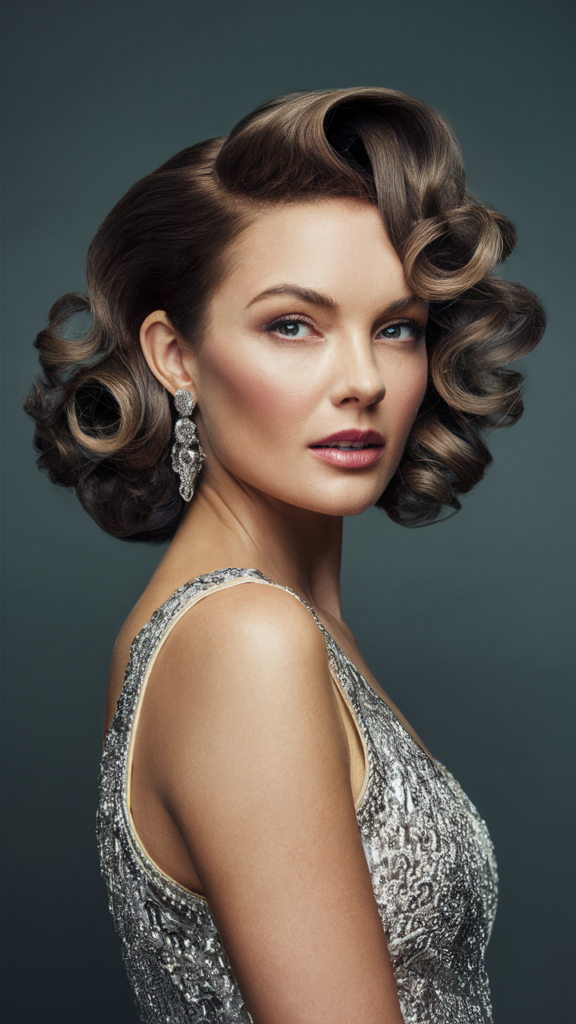 Vintage Glam with 3B Hair