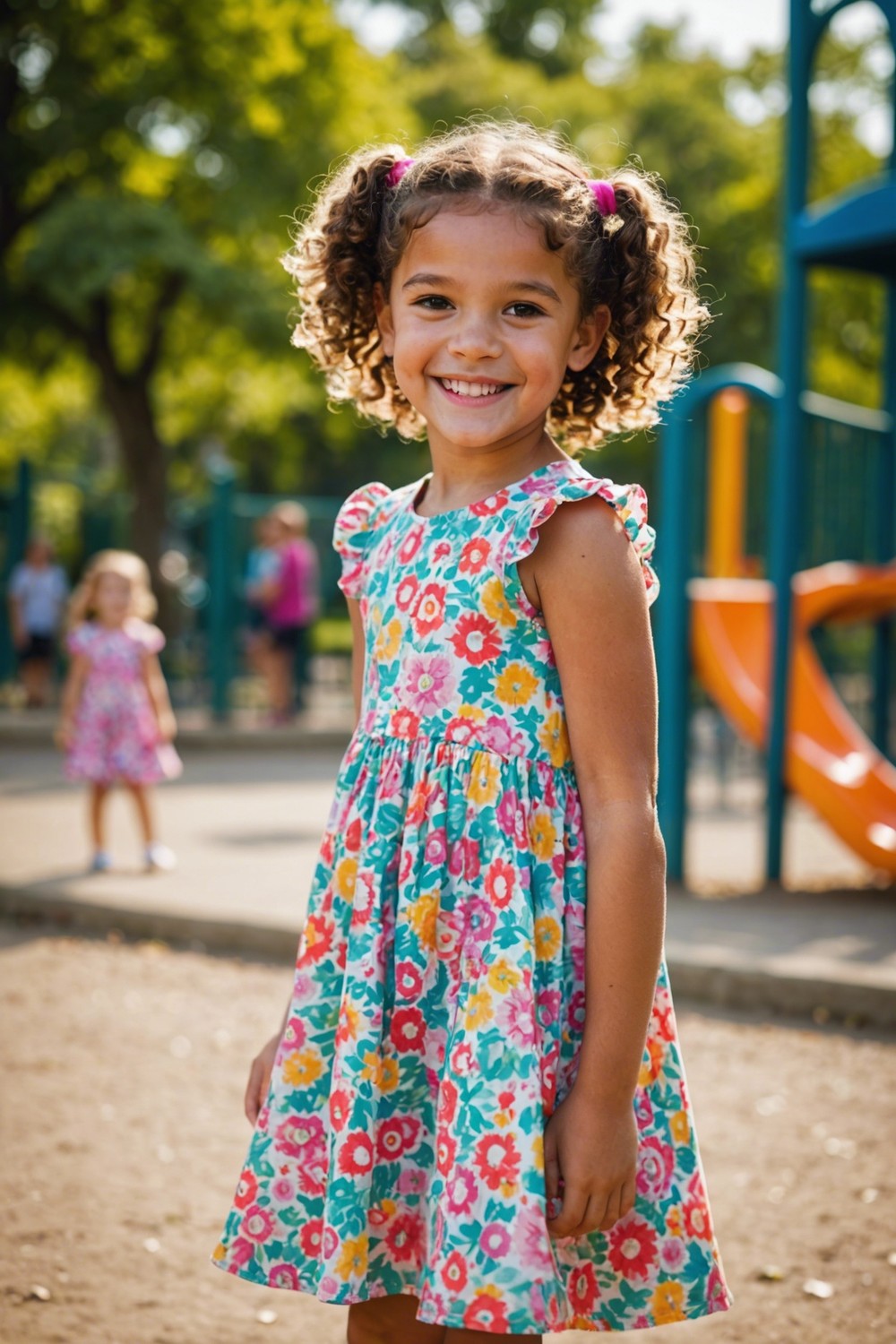 Curly Pigtails