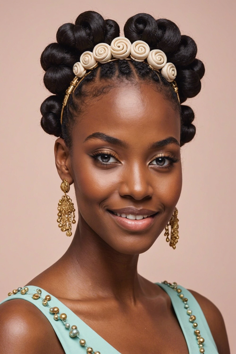 Easy and Chic Bantu Knots