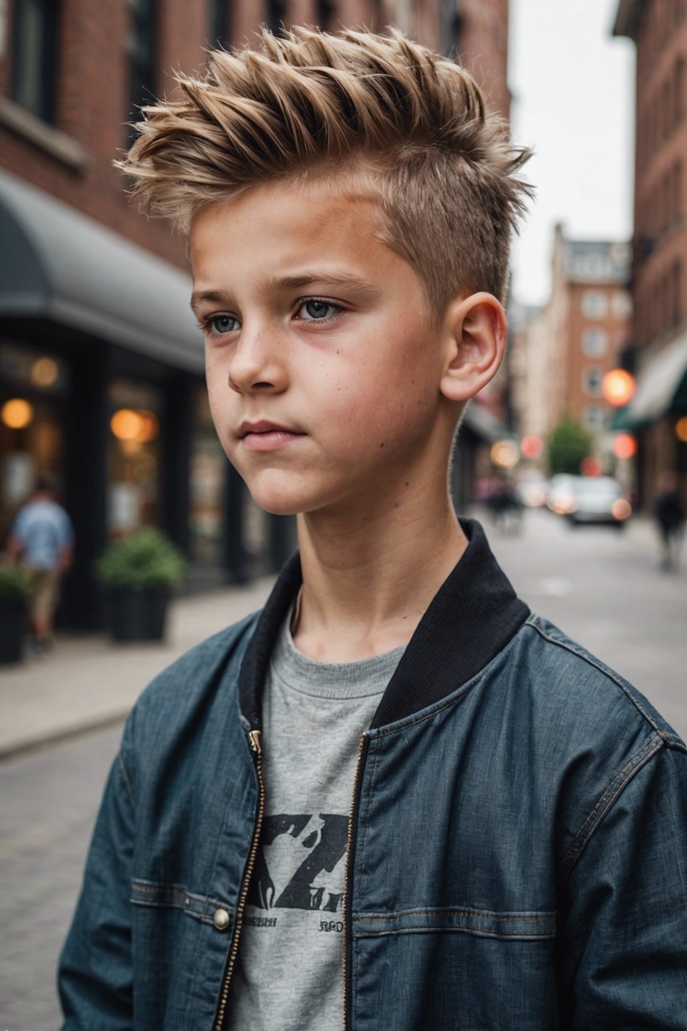 Fauxhawk with Volume on Top