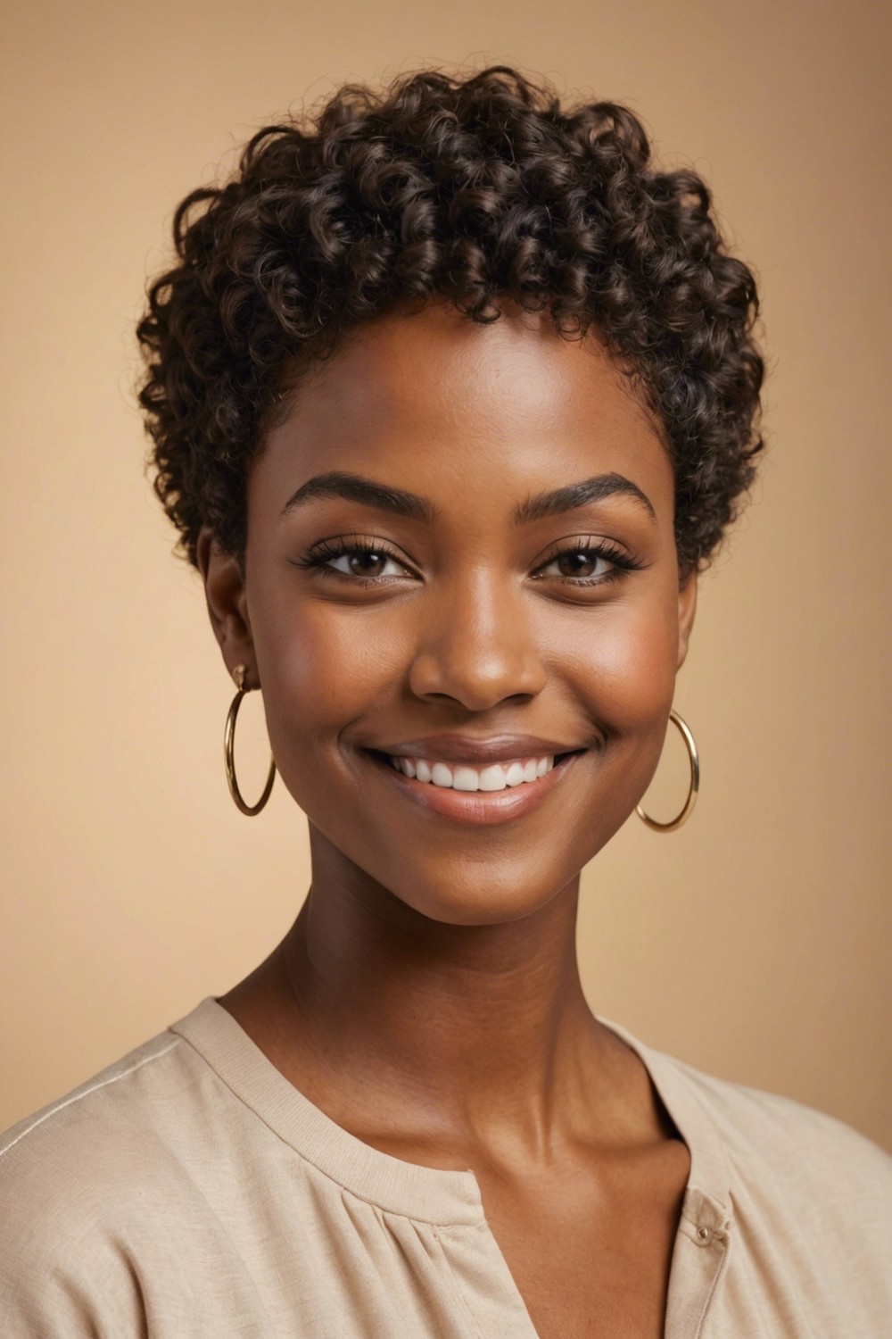 Relaxed Pixie Cuts for Black Women with Natural Hair