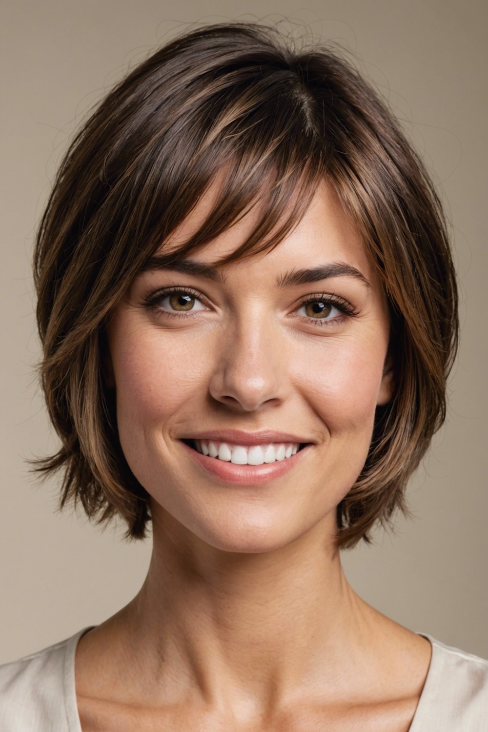 Short Butterfly Hair with Layers