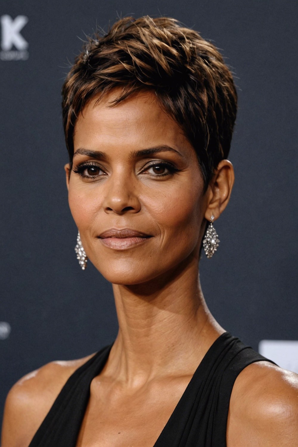 The Classic Halle Berry Pixie Cut