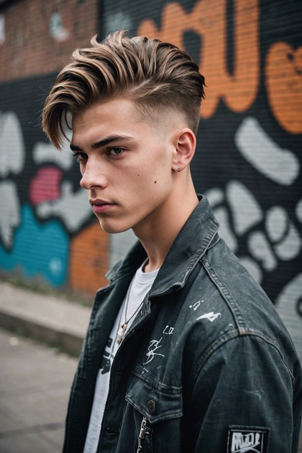 Undercut with Pompadour