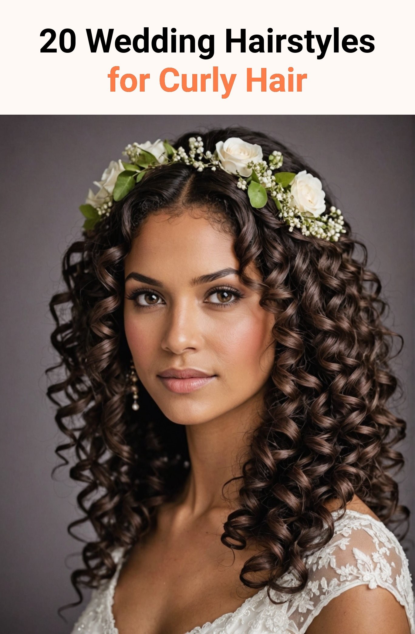 20 Wedding Hairstyles for Curly Hair