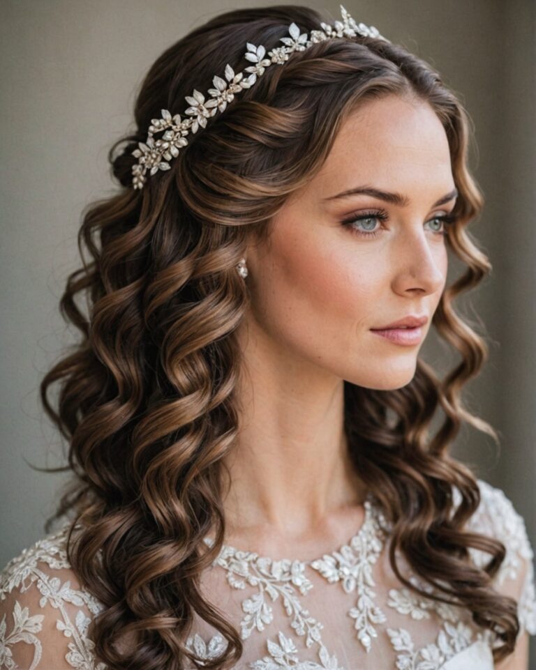 20 Wedding Hairstyles for Wavy Hair