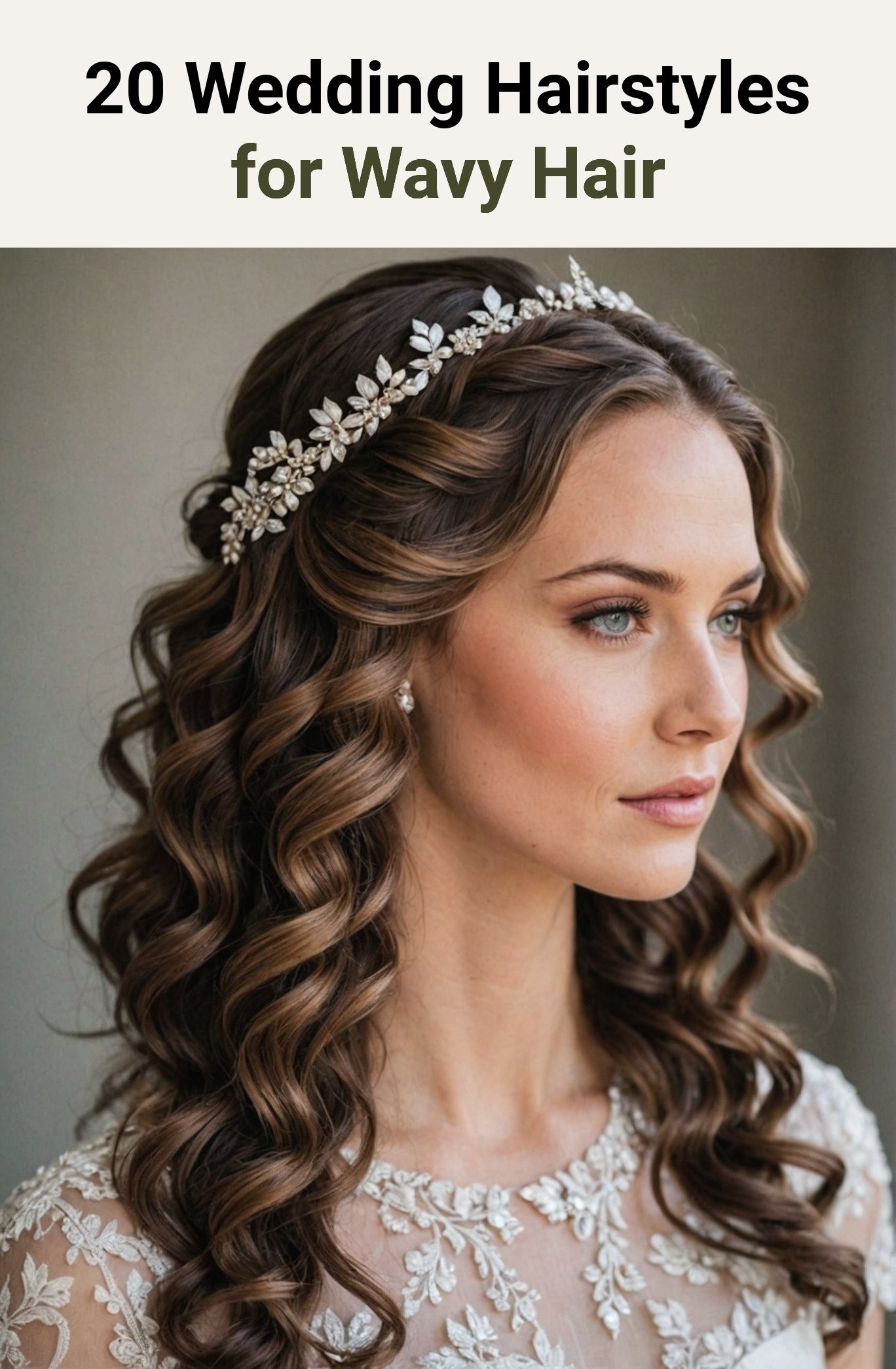 20 Wedding Hairstyles for Wavy Hair