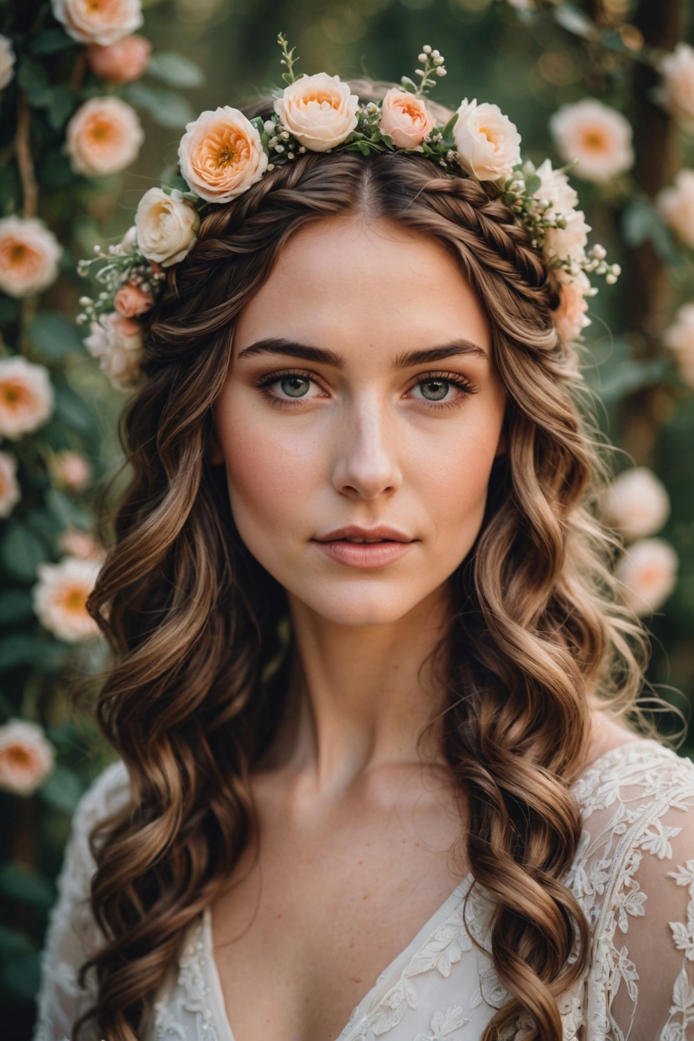 Wavy Boho Crown