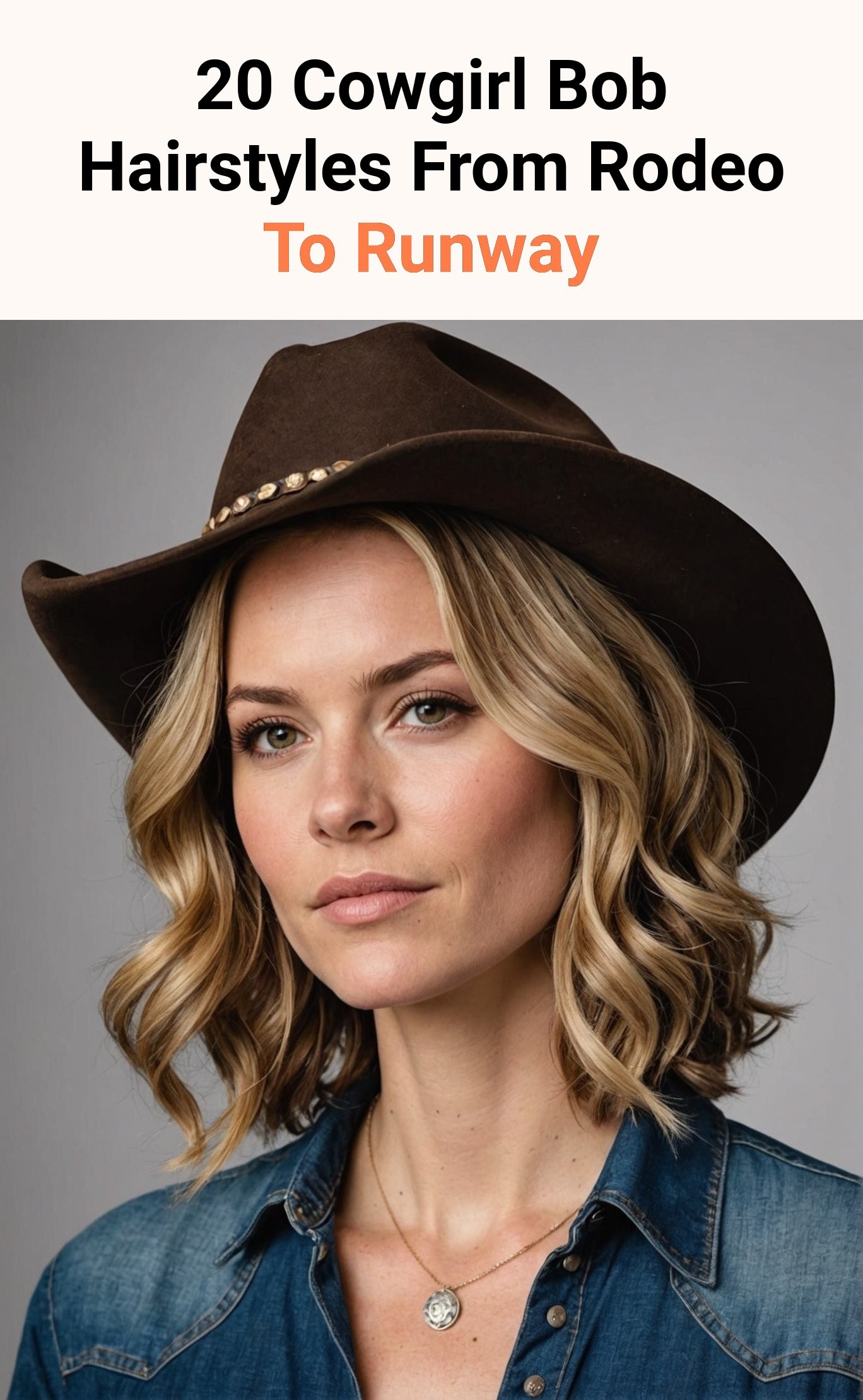 20 Cowgirl Bob Hairstyles From Rodeo To Runway