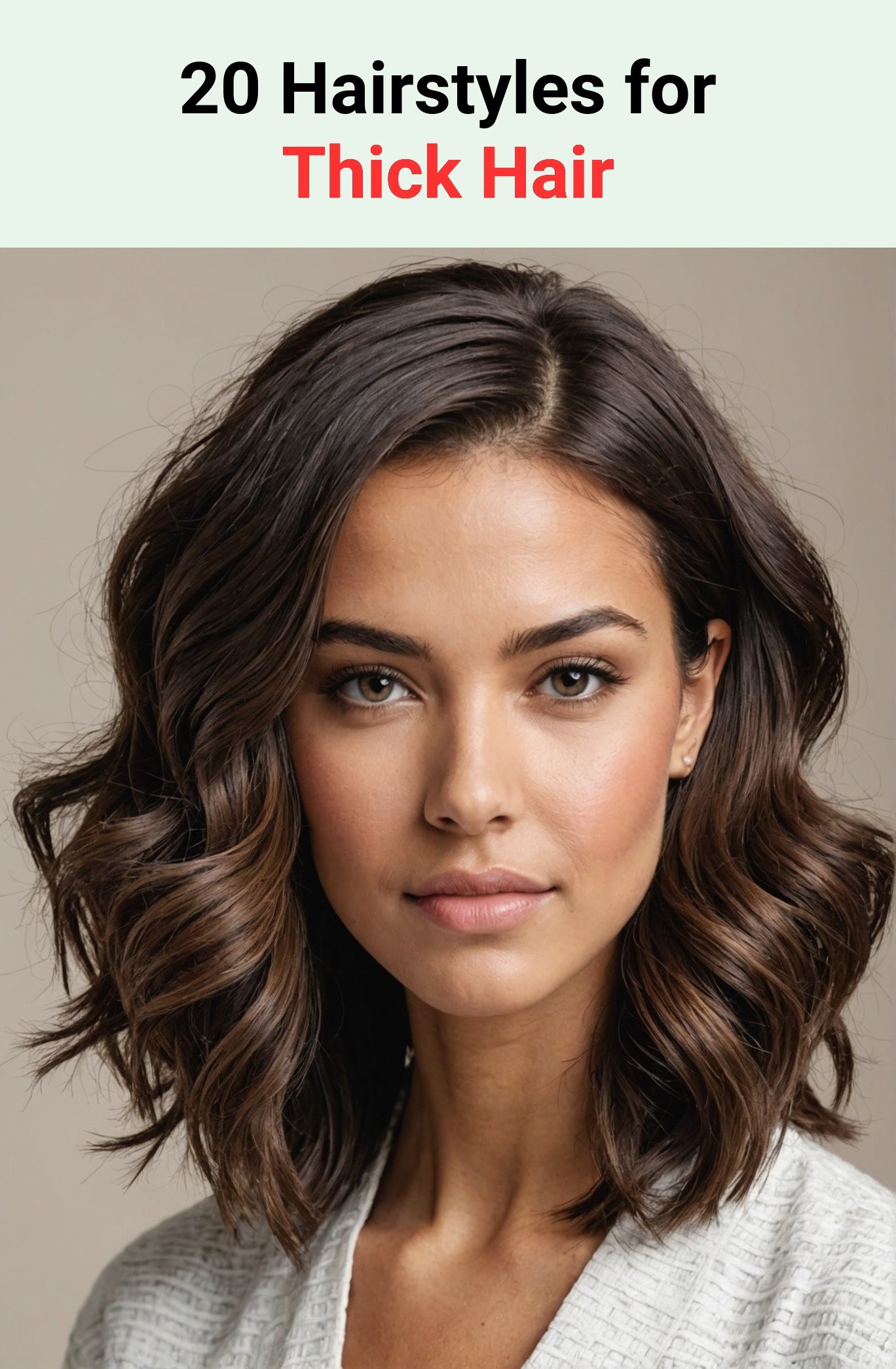 20 Hairstyles for Thick Hair