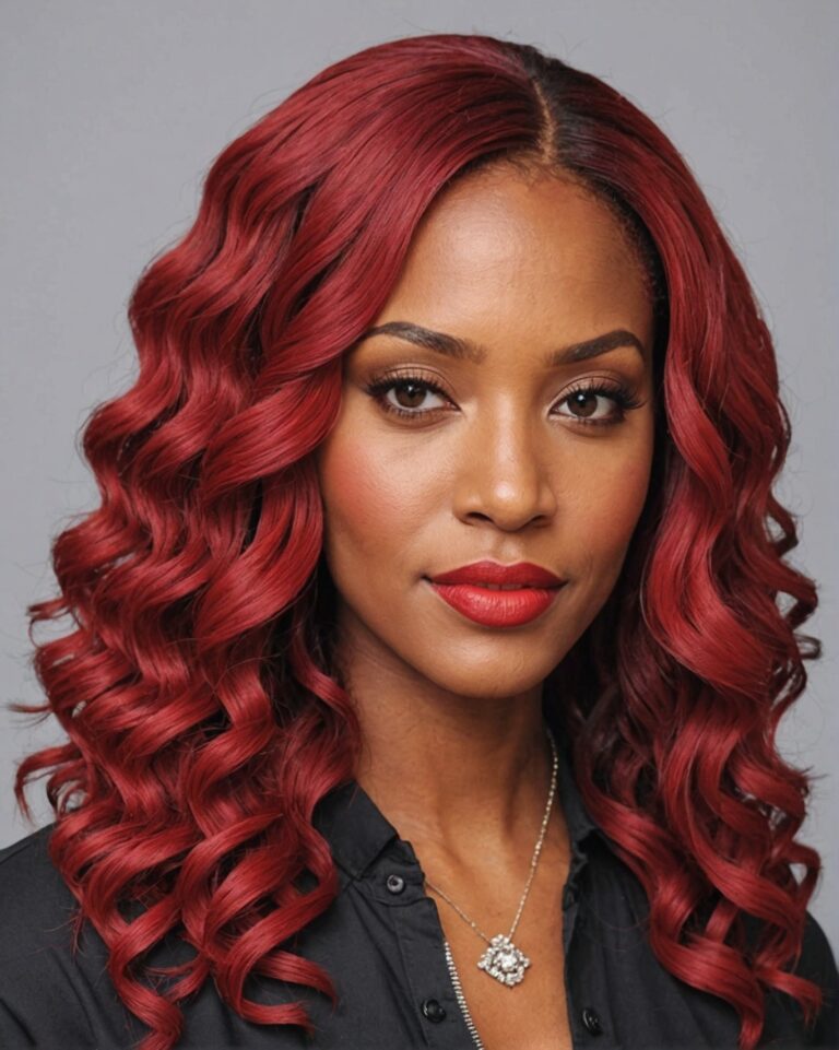 20 Red Weave Hairstyles