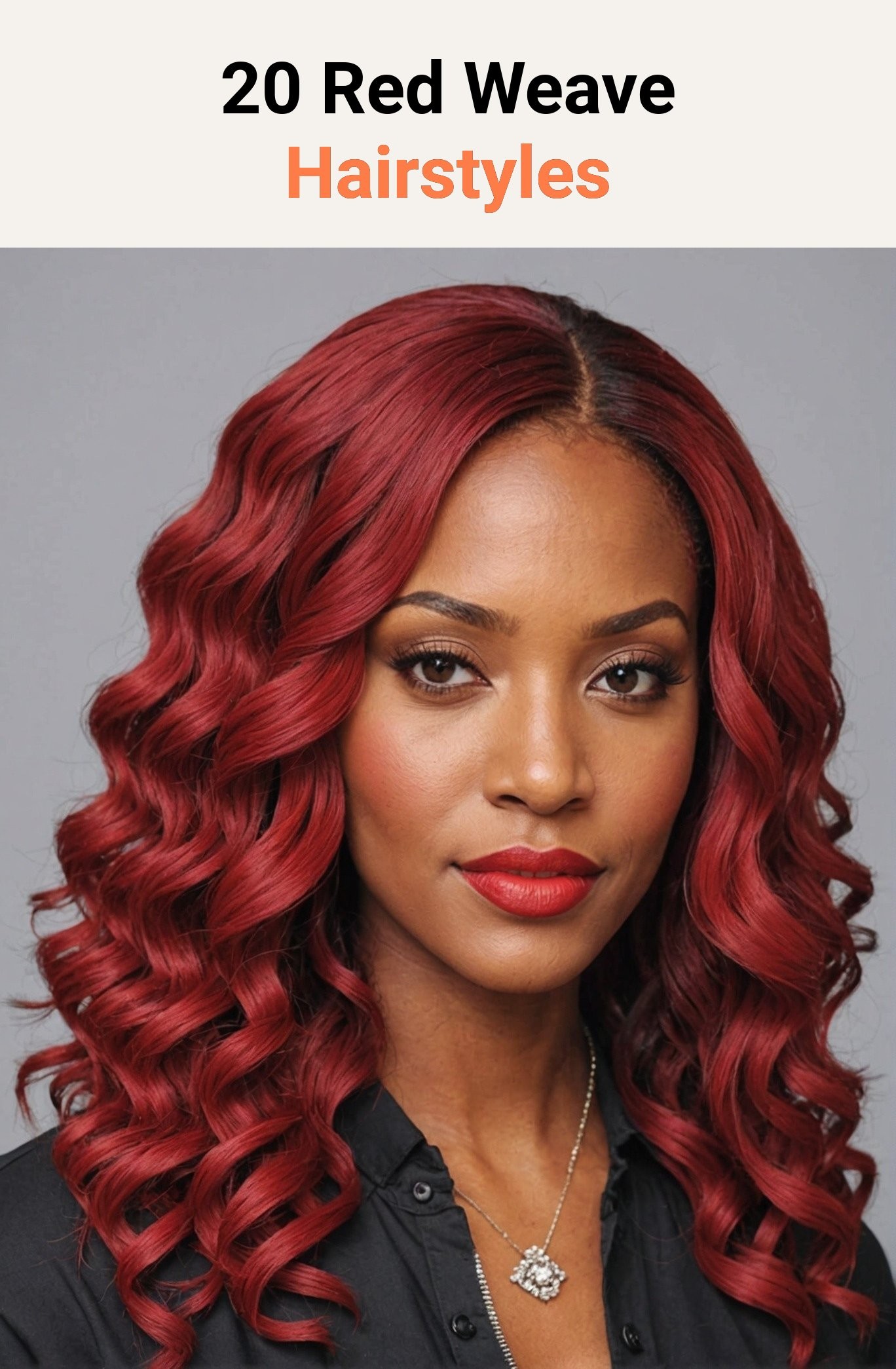 20 Red Weave Hairstyles