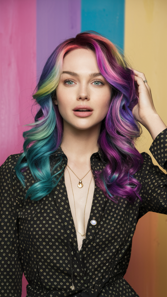 Colorful Temporary Hair Dye