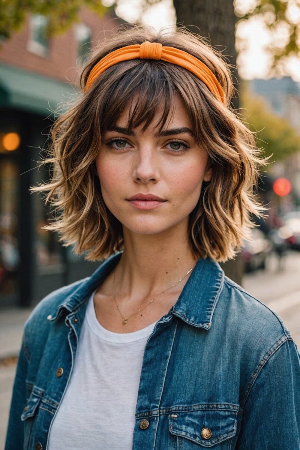 Choppy Layered Shaggy Bob