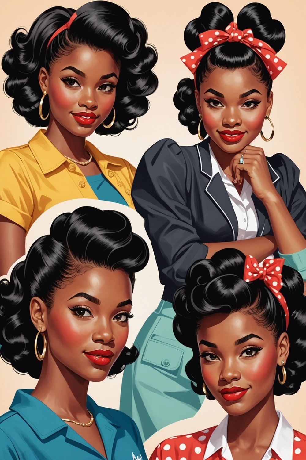 Creative Pin-Up Styles