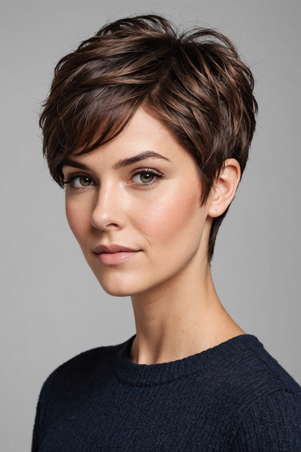 High-Volume Pixie Cut