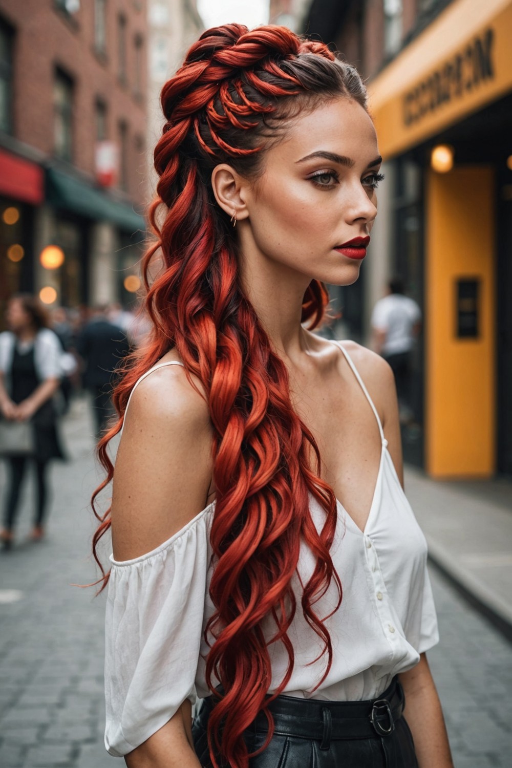 Long Red Twists