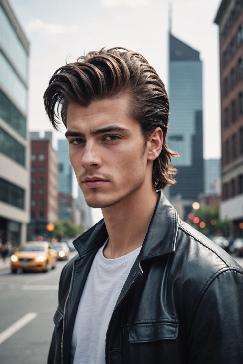 Pompadour Mullet