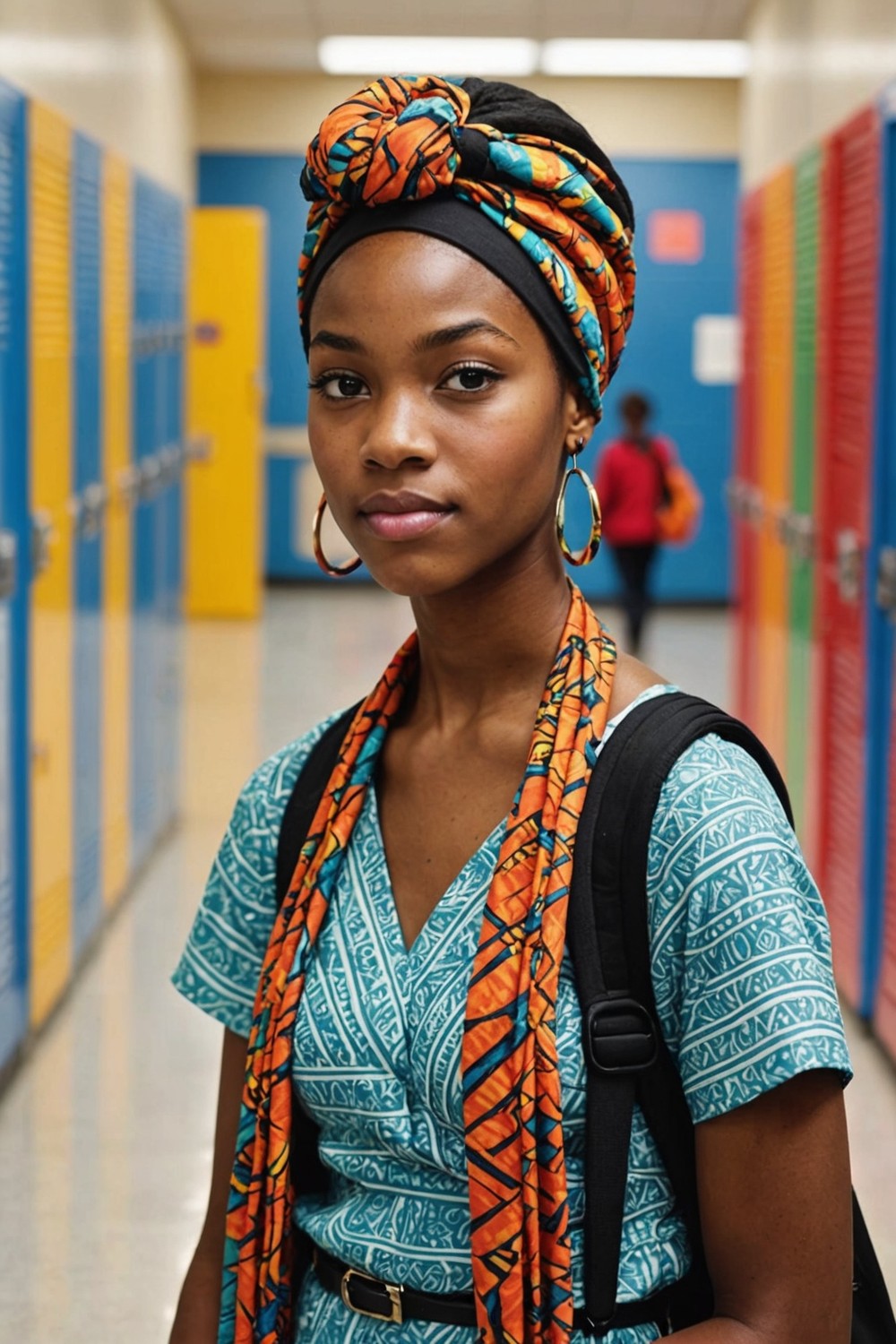 Protective Style with Headwrap