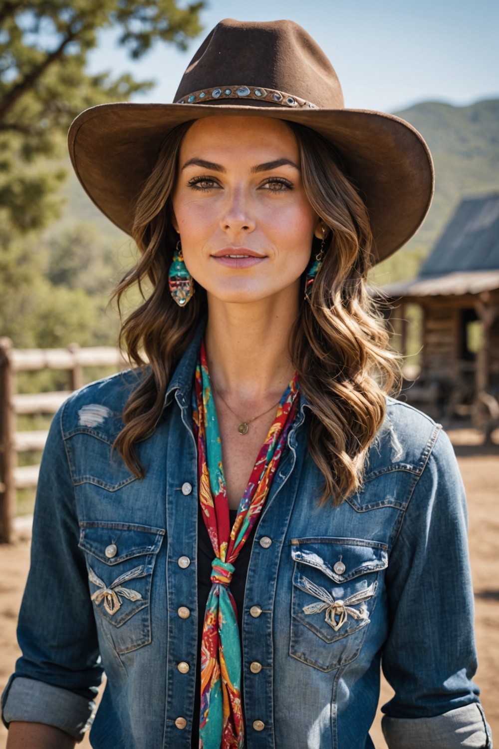 Shoulder-Length Cowgirl Bob