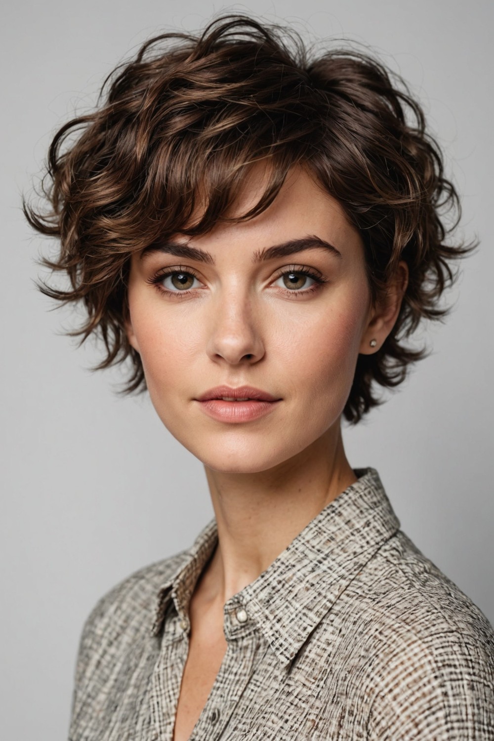 Textured Pixie Cut