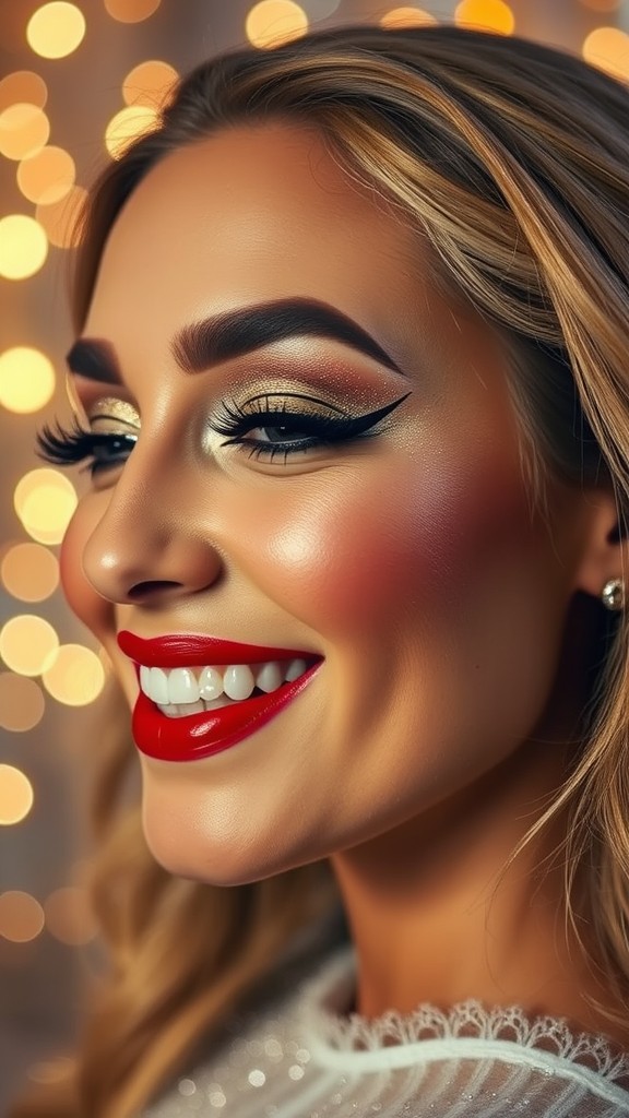 easy new year makeup ideas for a party-ready look