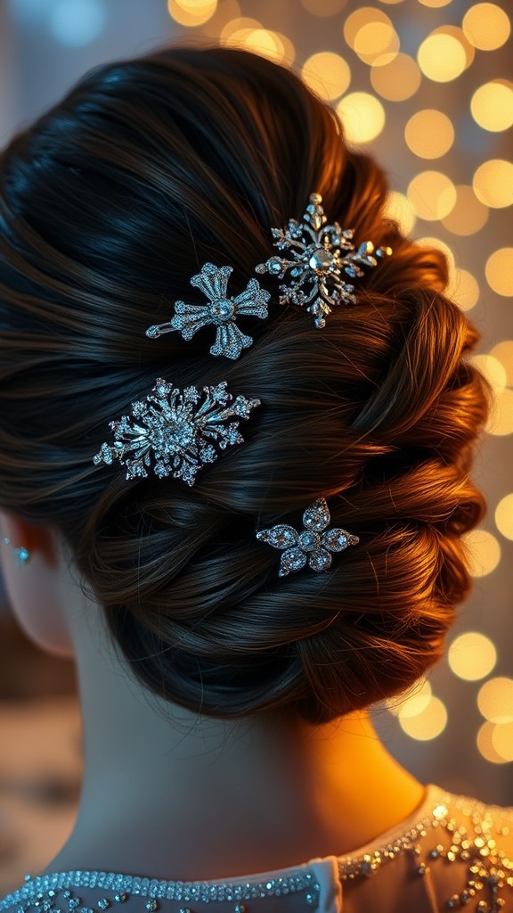 Glittery Hair Accessories