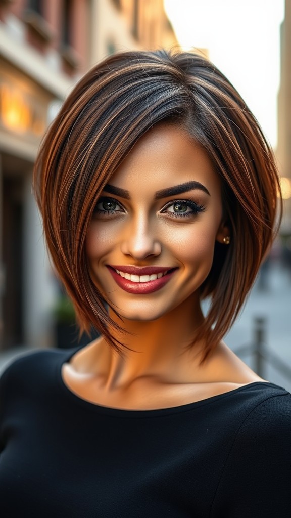 Asymmetrical Bob