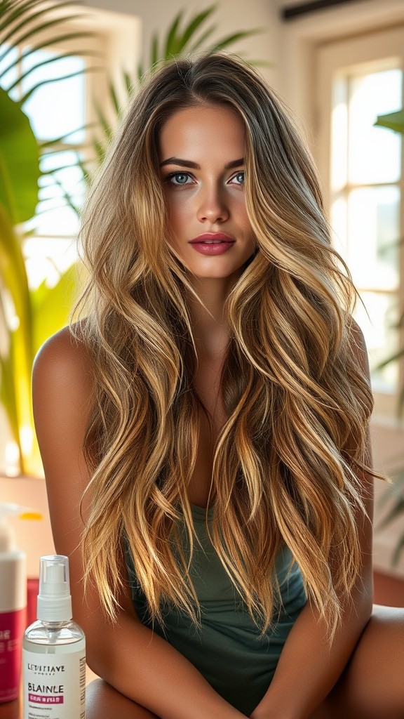 Beach Waves with Texturizing Spray