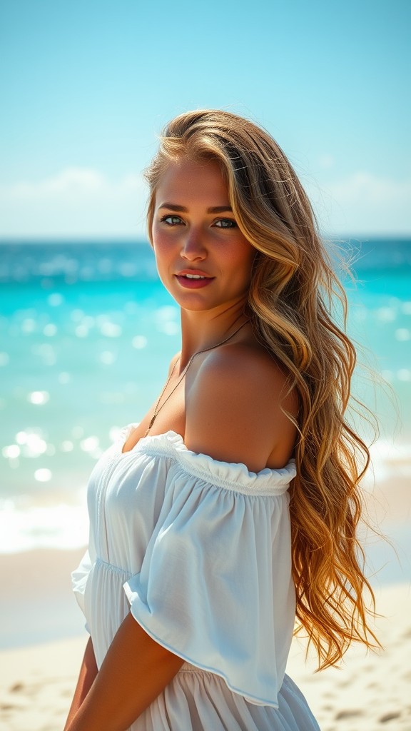 Beachy Waves for a Fun, Carefree Look