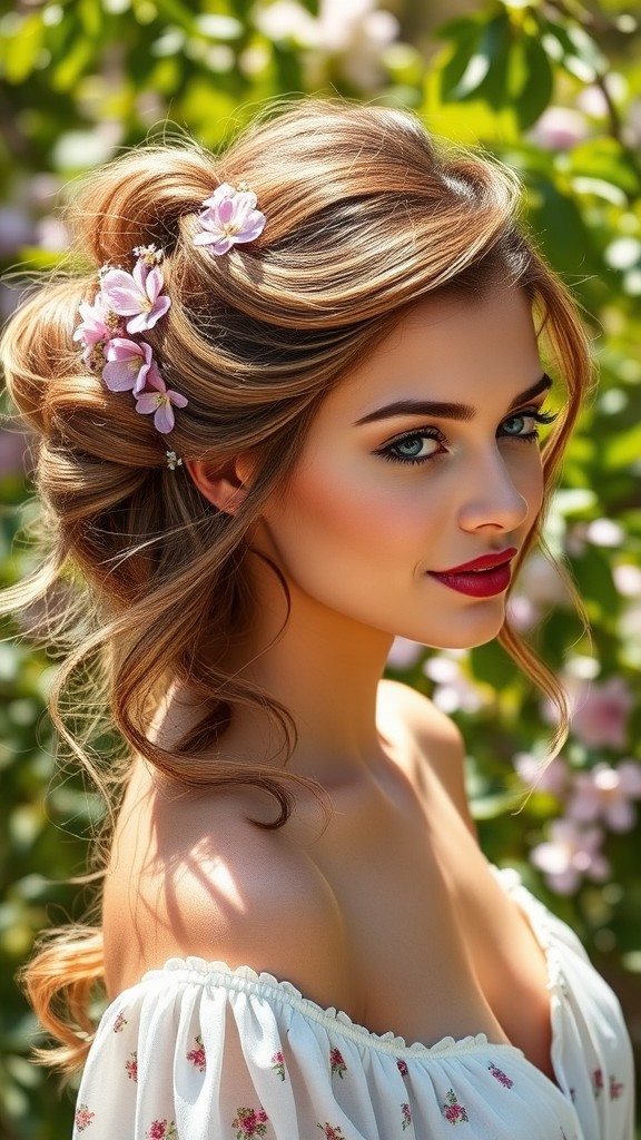 Bohemian Updo