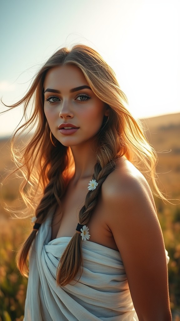 Boho Chic Loose Braids