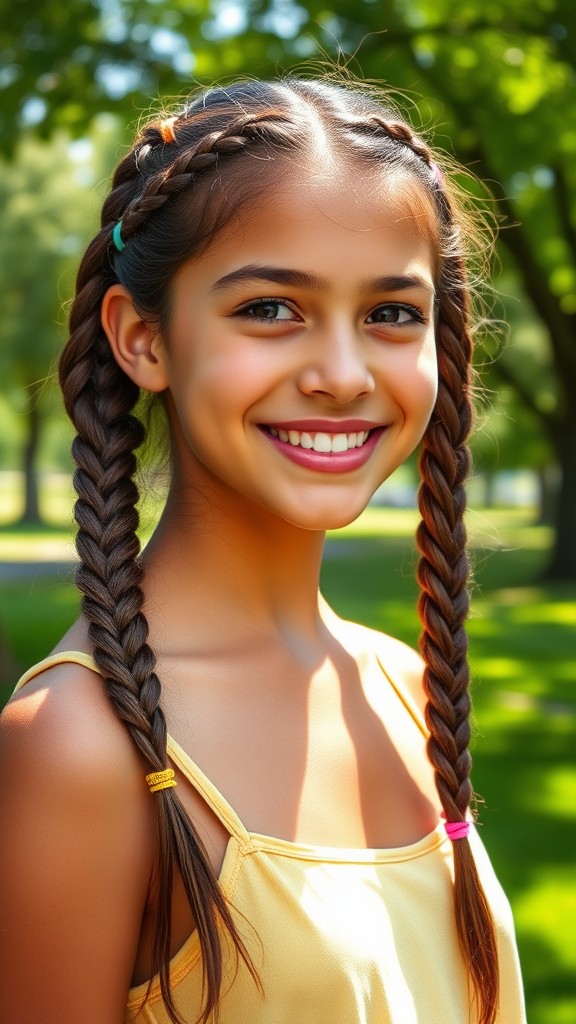 Double Dutch Braids