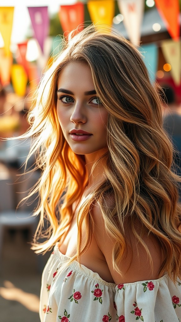 Festival-inspired Loose Waves