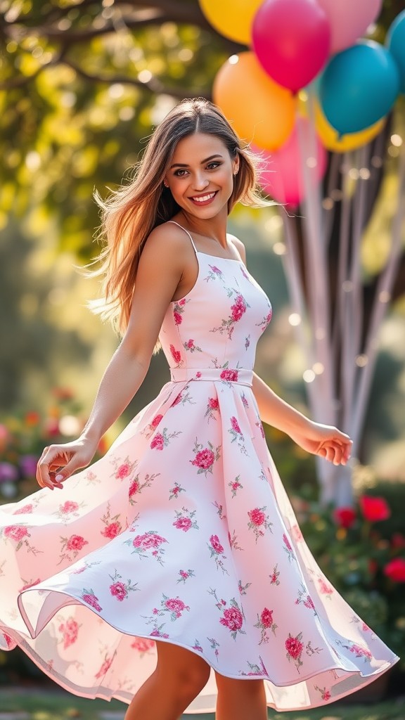 Flirty Skater Dress