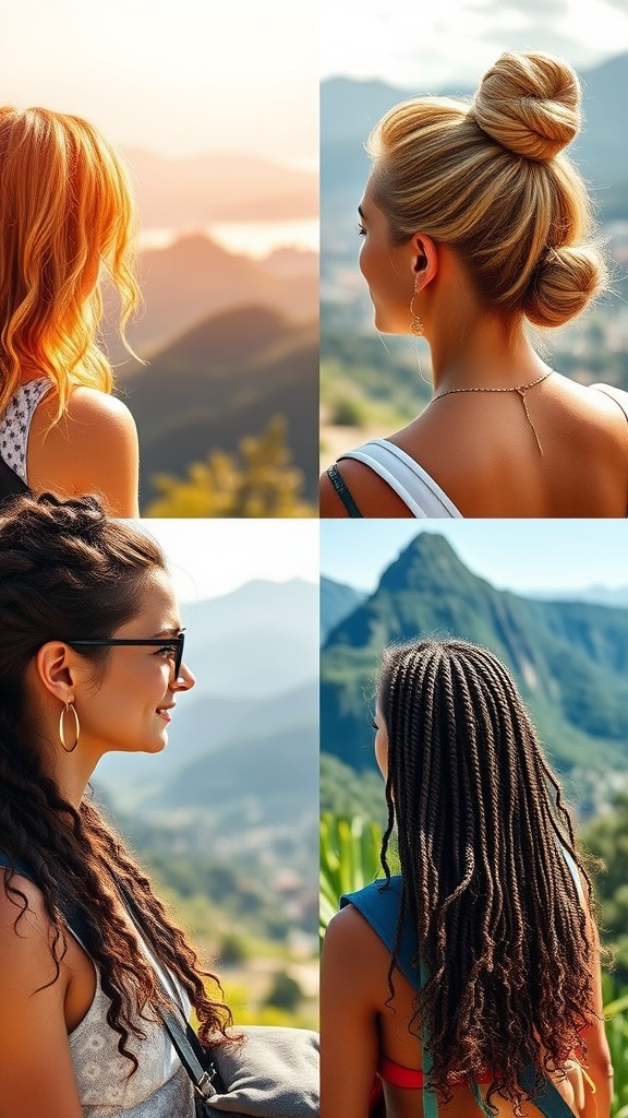 hairstyles for women who love to travel