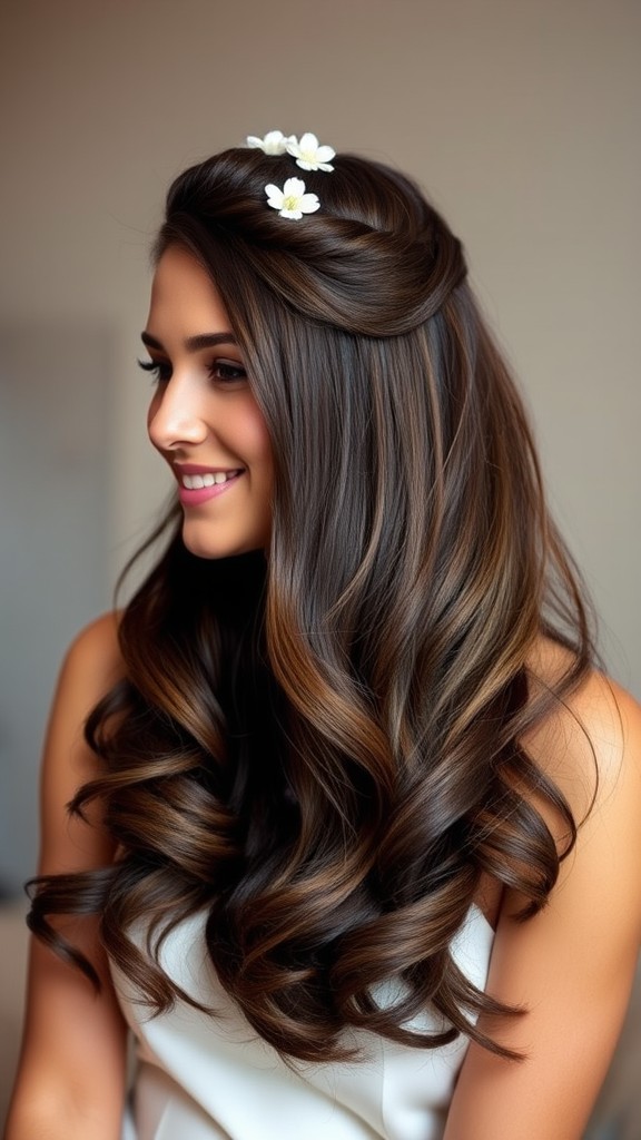 Half-Up Half-Down Hairstyles