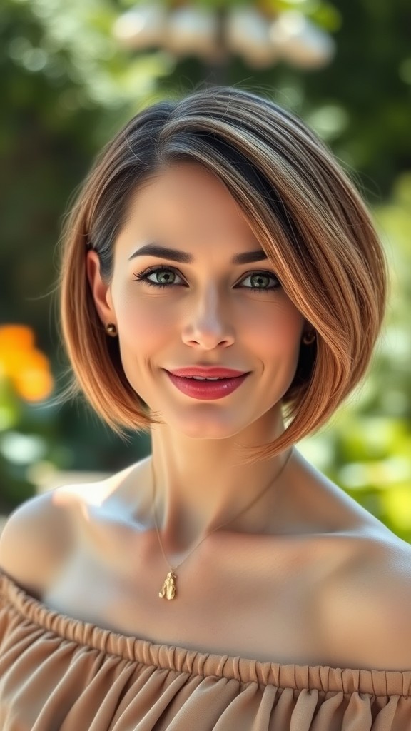 Modern Bob Cut